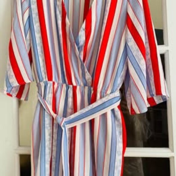 Striped Romper - Picture 1 of 4